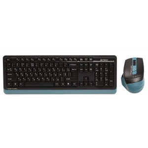 Клавіатура + миша бездротова A4tech Fstyler FG1035 Navy Blue