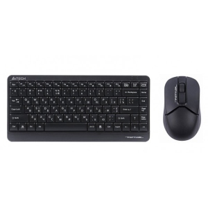 Клавіатура + миша бездротова A4tech FG1112 Black