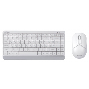 Клавіатура + миша бездротова A4tech FG1112S White