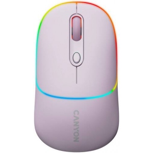 Миша бездротова Canyon MW-22 Dual Band RGB Wireless Pearl Rose (CNS-CMSW22PR)