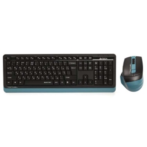 Клавіатура + миша бездротова A4tech Fstyler FGS1035Q Navy Blue