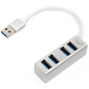 Хаб USB Frime 4хUSB3.0 Silver (FH-30520) порівняти ціни