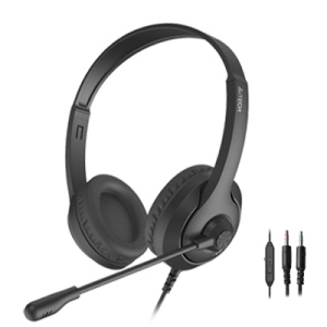 Навушники накладні дротові A4tech  FH100 Stone Black