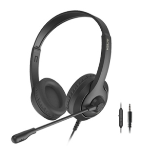 Навушники накладні дротові A4tech FH100i Stone Black