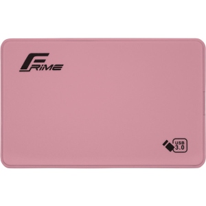 Зовнішній карман Frime 2.5" SATA HDD/SSD Plastic USB 3.0 Pink (FHE12.25U30)