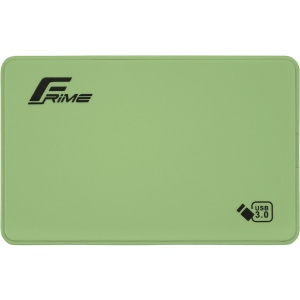 Зовнішній карман Frime 2.5" SATA HDD/SSD Plastic USB 3.0 Green (FHE14.25U30)