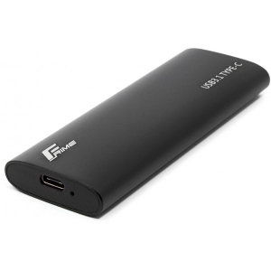 Зовнішній карман Frime M.2 NVMe PCIe Metal USB 3.2 Type-C Black (FHE400.M2UC)
