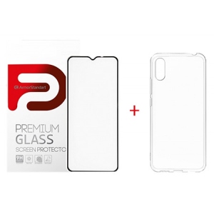 Чохол для смартфону Armorstandart Air for Xiaomi Air for Xiaomi Redmi 9A Transparent (ARM58049) + захисне скло