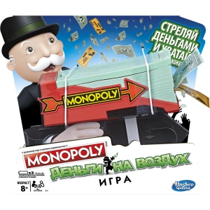 Настільна гра розважальна (8 +) Hasbro Монополія "Гроші на вітер" (E3037)