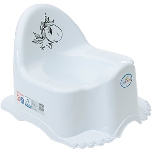 Горщик дитячий Tega Baby ECO Едінорожек Білий (JD-001-103)