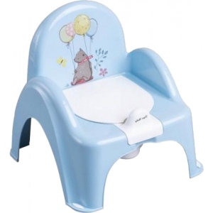 Горщик дитячий Tega Baby стільчик Лісова казка Світло-блакитний (FF-007-108)