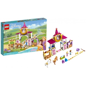 Конструктор LEGO Disney Princess Королівська стайня Белль і Рапунцель (43195