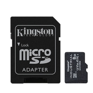 порівняти ціни на Карта пам'яті Kingston 8GB microSDHC Industrial C10 A1 pSLC  Card Single Pack w/o Adapter (SDCIT2/8GBSP)