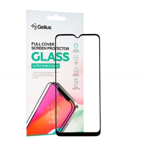 Захисне скло для смартфону Gelius Full Cover Ultra-Thin 0.25mm for Samsung A025 (A02s) Black (91067)
