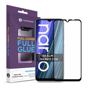 Захисне скло для смартфону MakeFuture Full Cover Realme Narzo 50A (MGF-RN50A)