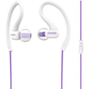 Навушники вкладиші дротові Koss KSC32iV Fit Mic Violet