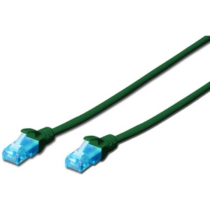 Кабель патч-корд Digitus CAT 5e UTP 2m Green (DK-1511-020/G)