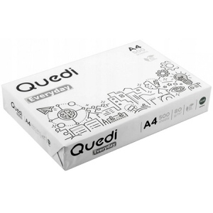 Папір А4 Quedi Everyday 80g/m2 500 шт. class C
