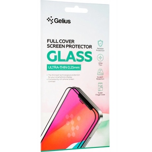Захисне скло для смартфону Gelius Full Cover Ultra-Thin 0.25mm for Samsung A042 (A04e) Black (92513) порівняти ціни