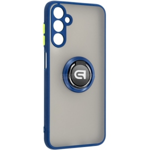 Чохол для смартфону Armorstandart Frosted Matte Ring for Samsung M14 5G (M146) Navy Blue (ARM68364)