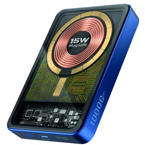 Батарея мобільна Promate Lucidpack-10 10000mAh Blue