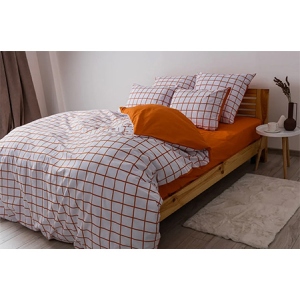 Комплект постільної білизни ТЕП Happy Sleep Terracotta Check (2-03797_25233)