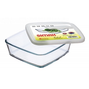 Ємність для зберігання Simax Color 180х180х55 мм (s7476/L)