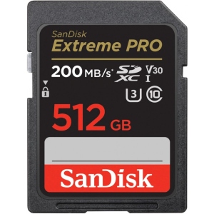 Карта пам'яті SanDisk Extreme 512GB SDXC Memory Card (SDSDXVV-512G-GNCIN)