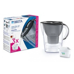 Фільтр-глечик Brita Marella MXpro Graphite + 3 картриджа