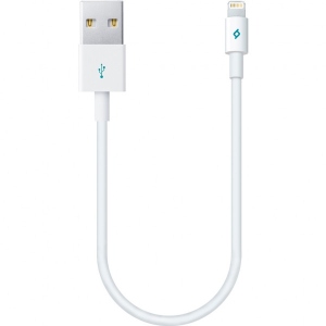 Кабель синхронізації даних Ttec USB Lightning (M/M) Mini Cable 0.3m White (2DK7512B)