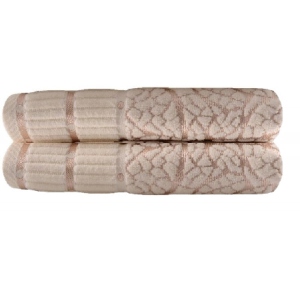 Рушник банний SOHO 70х140 Foliage Ivory 2 шт.