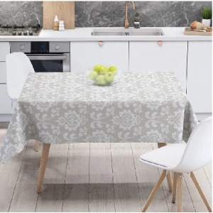Скатертина прямокутна ТЕП Panama 160х200 см Beige lilia (С-04188_29785)