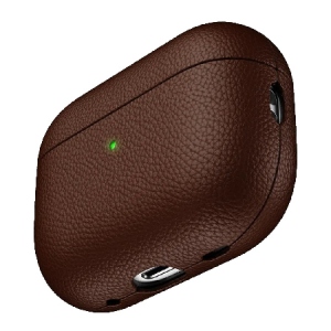 Чохол для навушників KeyBudz for AirPods Pro 2 Artisan Series Leather Natural Brown (APP2_S3_NBN)