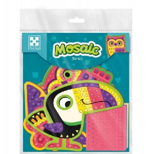 Стікерна мозаїка Vladi Toys м'яка ''Птахи'' (VT4511-09)
