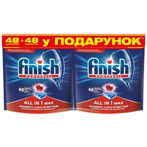 Таблетка для посудомийної машини Finish All in1 48+48 BOGOF