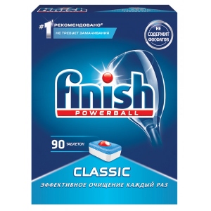 Набір для миття в посудомийній машині Finish CLASSIC 90