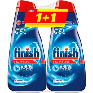 Засіб для миття в посудомийній машині Finish 8043317 GEL All in 1 650ml