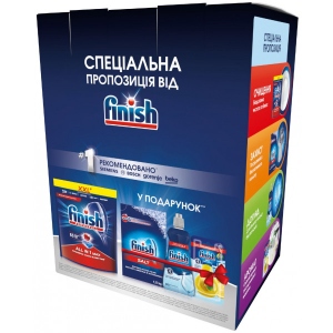 Набір для миття в посудомийній машині Finish PIP BOX 65AIO