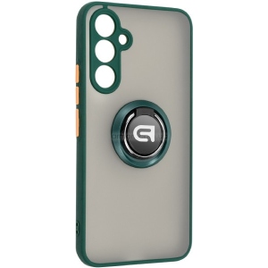 Чохол для смартфону Armorstandart Frosted Matte Ring for Samsung A54 5G (A546) Dark Green (ARM68359)