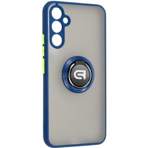 Чохол для смартфону Armorstandart Frosted Matte Ring for Samsung A34 5G (A346) Navy Blue (ARM68356)