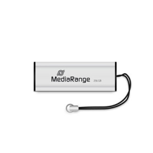 Флеш USB MediaRange USB3.0 256GB Black/Silver (MR919)