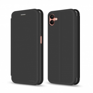 Чохол для смартфона MAKE Flip Soft-Touch PU Samsung A04 Black (MCP-SA04BK)