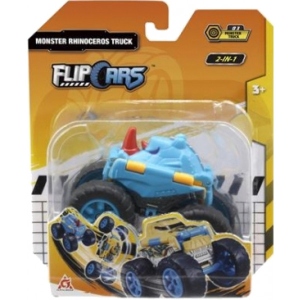 Машинка-трансформер Flip Cars 2 в 1 Монстр-трак Носоріг (EU463875A-03)