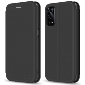 порівняти ціни на Чохол для смартфону MakeFuture Flip Soft-Touch PU Oppo A55 Black (MCP-OPA55BK)