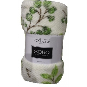 Плед полуторний SOHO 150x200 см Flowers (1118К)