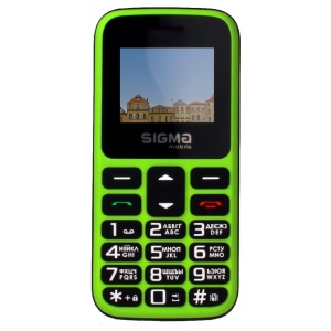 Мобільний телефон Sigma mobile Comfort 50 Hit 2020 Dual Sim Green (4827798120941)