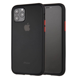 Чохол для смартфону MakeFuture Matte PC+TPU Apple iPhone 11 Pro Frame Black (MCMF-AI11PBK)