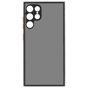 Чохол для смартфона MakeFuture Frame Matte PC+TPU Samsung S22 Ultra Black (MCMF-SS22UBK) купити в Києві