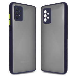 Чехол для смартфона MakeFuture Frame Matte PC+TPU Samsung A32 Blue (MCMF-SA32BL)