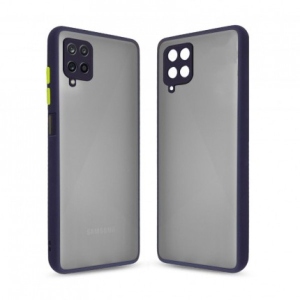 Чохол для смартфону MakeFuture Matte PC TPU Samsung A12 Frame Blue (MCMF-SA12BL)